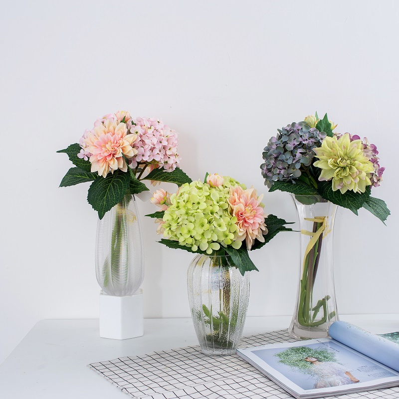 Vente chaude Belle table de mariage romantique décoration Bouquet de mariée Bouquet de soie artificielle