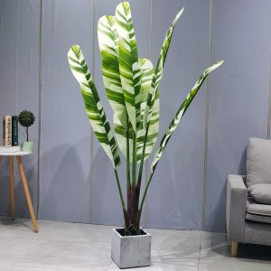 Factory Direct Indoor Outdoor Trees Artificiels Plantes artificielles Bananes Banana pour la décoration de jardin de mariage